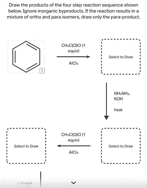 Understanding the Reaction Sequence