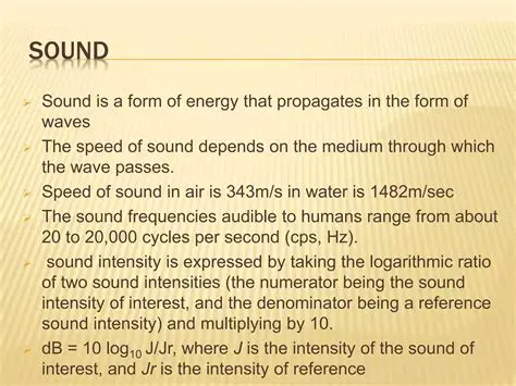 Understanding the Reference Sound Intensity