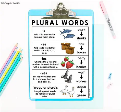 Understanding the Rules of Plural Formation