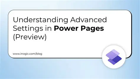 Understanding the Settings