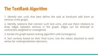 Understanding the Textrank Algorithm