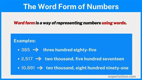 Understanding the Word Form