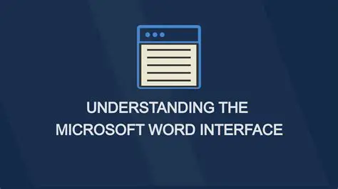 Understanding the Word Interface
