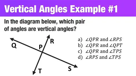 Understanding Vertical Pairs of Angles