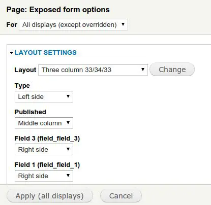 Understanding Views Exposed Search Form