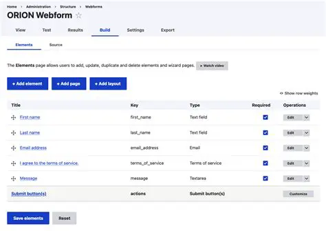 Understanding Webforms and Fields
