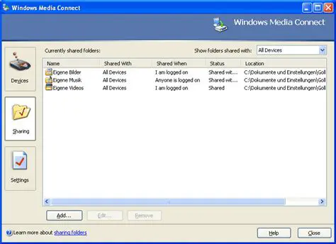 Understanding Windows Media Connect