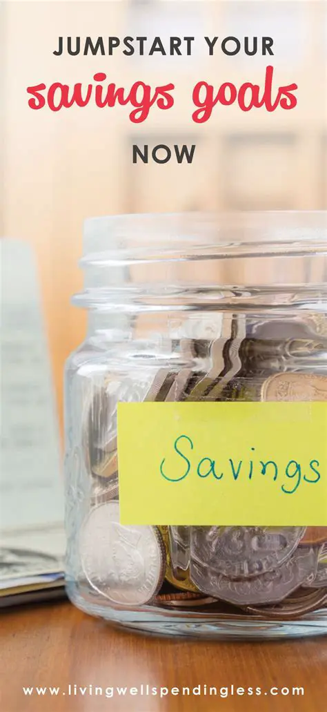 Understanding Your Savings Goals