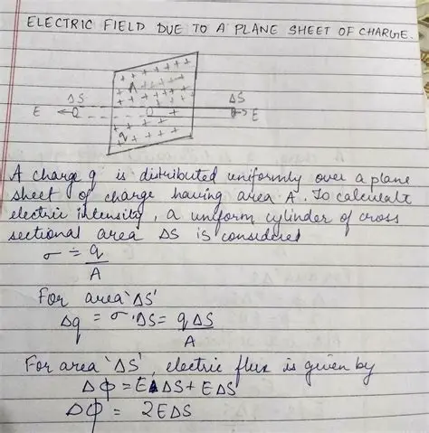 Uniformly Charged Infinite Plane Sheet