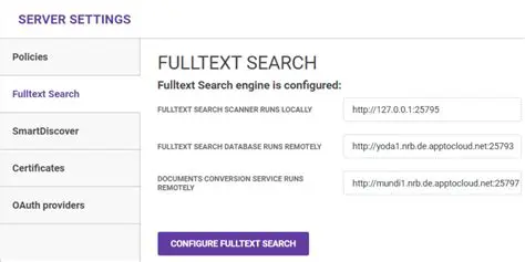 Unlimited Full Text Search