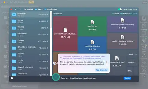 Unsigned or Unverified Applications