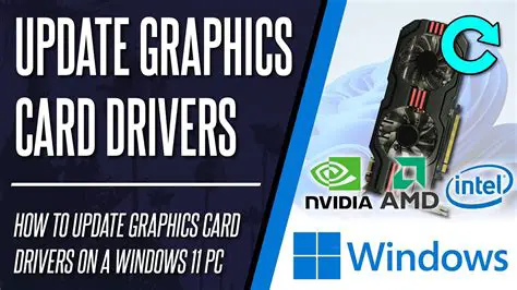 Update graphics card drivers