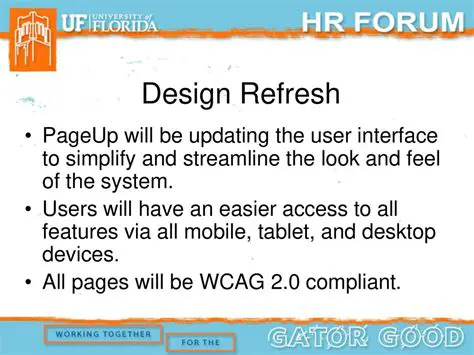 Updating the user interface
