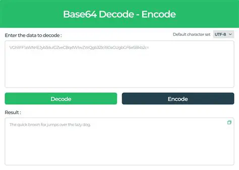 Use a different base64 decoder