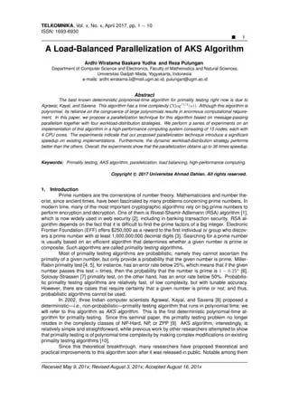 Use a Different Parallelization Technique