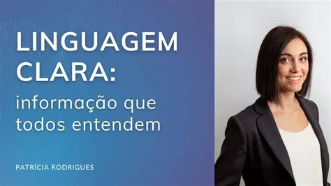 Use linguagem clara e direta