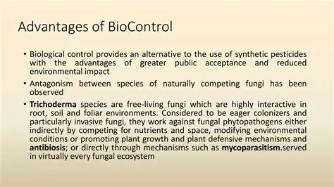 Use of fungi as biocontrol agents