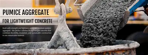 Use of pumice in lightweight concrete