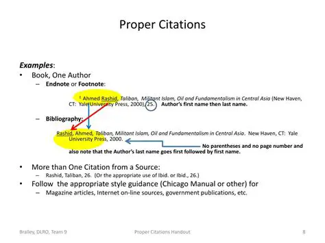 Use proper citation and referencing