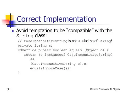 Use the correct implementation