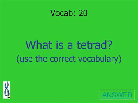 Use the correct vocabulary