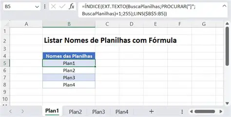 Use uma lista grande de nomes