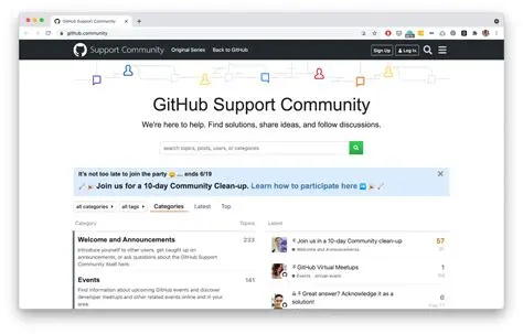 User Groups and Community Forums