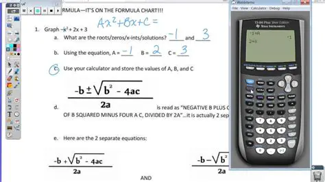 Using a Calculator and the Formula