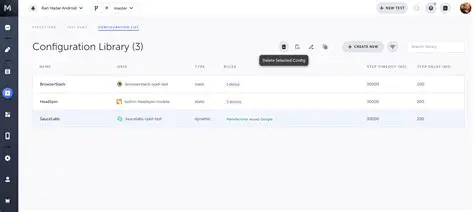 Using a different configuration library