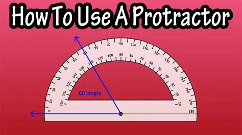 Using a Ruler and a Protractor