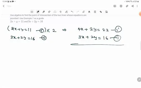 Using Algebra to Find the Connection