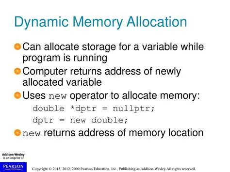 Using Dynamic Memory Allocation