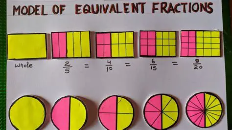 Using Fraction Models to Determine Equivalent Fractions