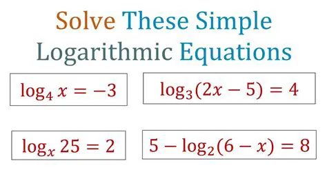 Using Logarithms to Solve the Problem