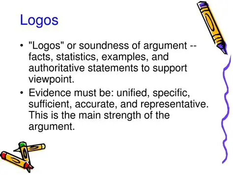 Using Logos in an Argument
