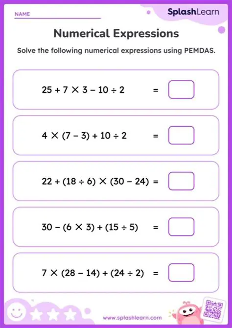Using Mathematical Expressions