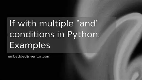 Using Multiple AND Conditions