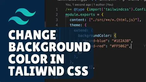 Using Tailwind CSS to Change Hover Color