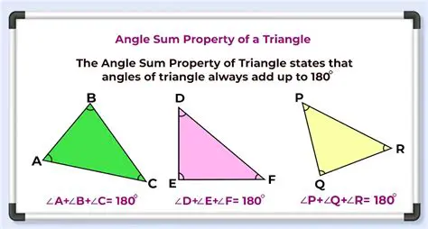Using the Angle Sum Property to Solve for X