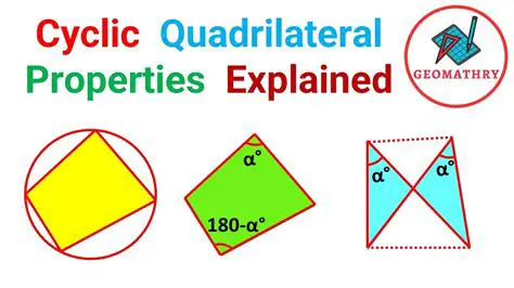 Using the Properties of a Cyclic Quadrilateral