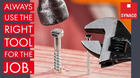 Using the right tool or ability