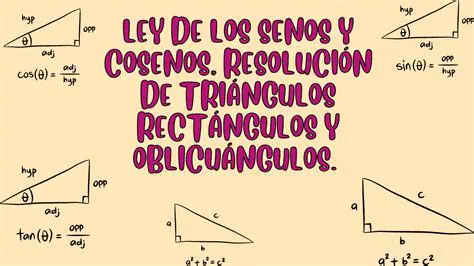 Uso de la ley de los cosenos