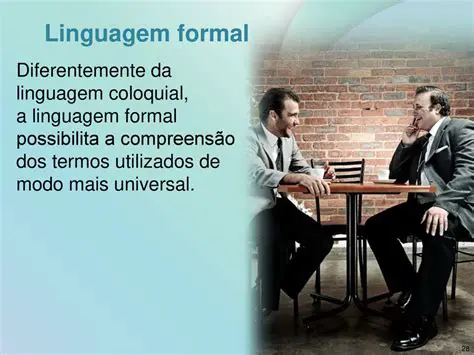 Uso de linguagem excessivamente formal