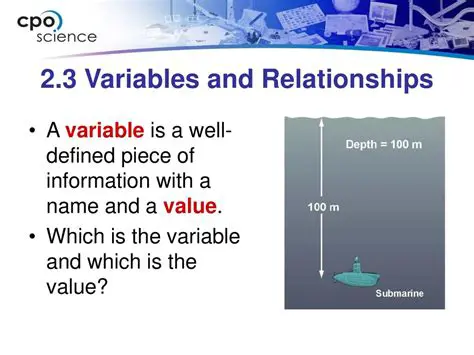 Variables and Relationships