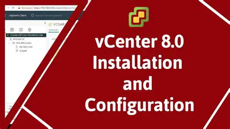 vCenter 8 and DHCP VLAN Configuration