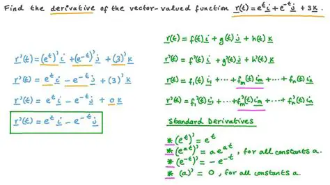 Vector Function and Derivative