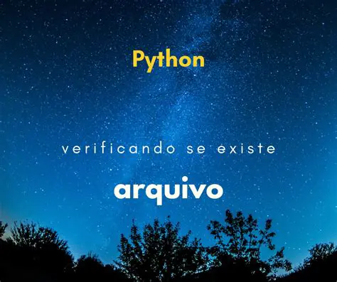 Verificar se um arquivo existe