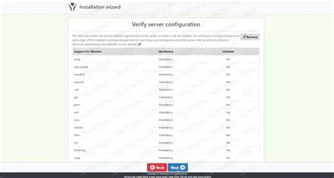 Verify Server Configuration