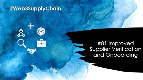 Verifying supplier credentials