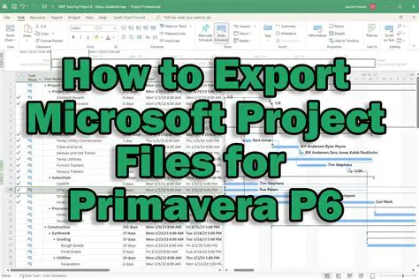 View and Print Microsoft Project Files